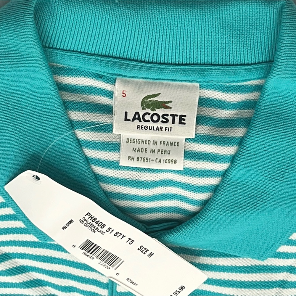 Lacoste Polo shirt, Regular Fit, NWT